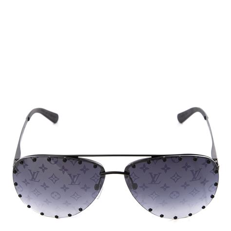 lv monogram aviators|louis vuitton distorted sunglasses.